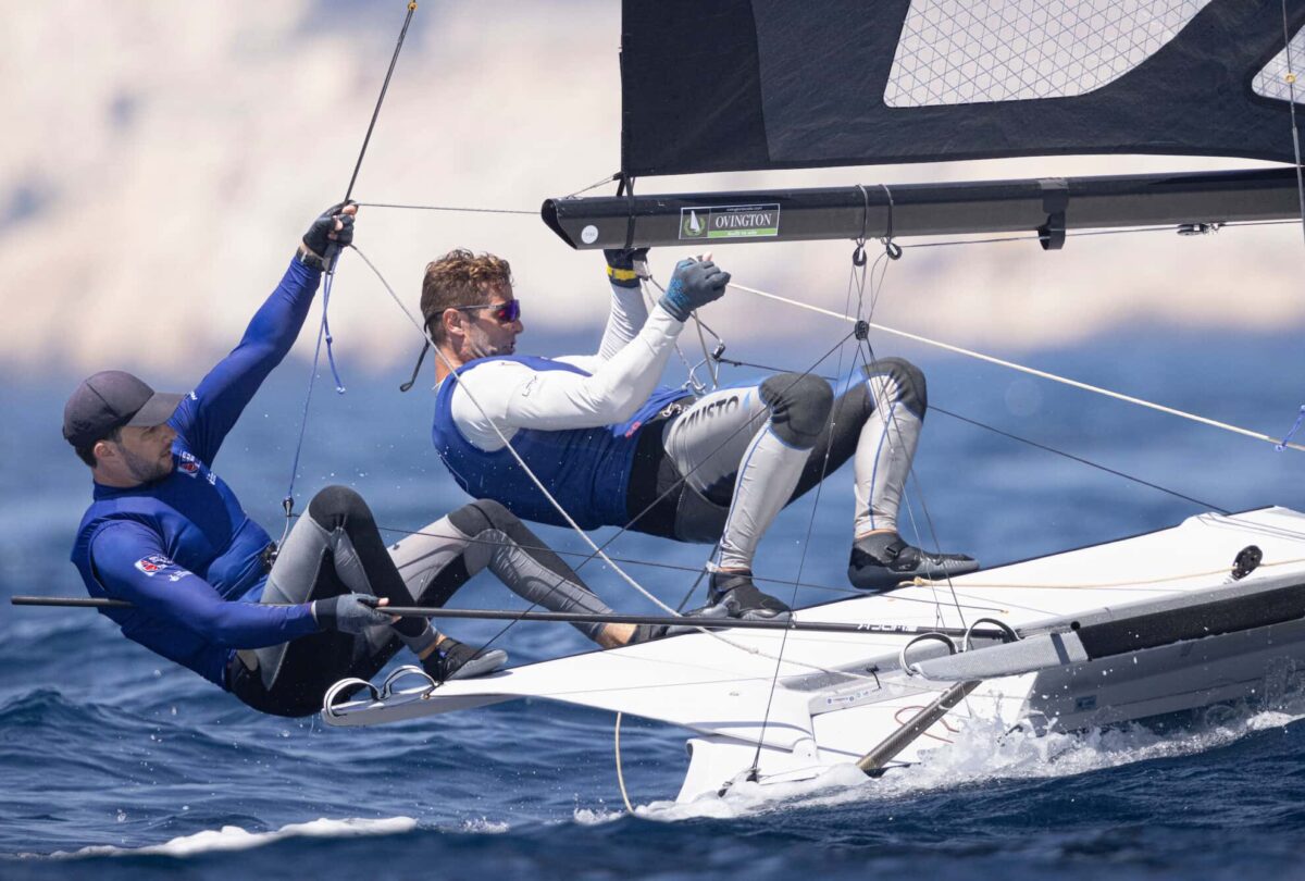 Paris 2024 Olympic Sailing Test Event, Marseille, France.